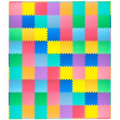 ProSource Baby Play Mat, Soft Foam Floor Tiles for Kids, Interlocking EVA Panels for Playpen Use