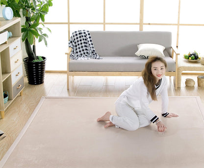 V-Mix Children's Play Mat - Handmade Weaving Plush Foam Rug for Baby, Toddler & Children's Play
