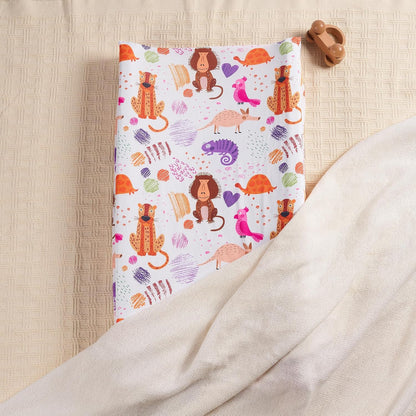 TILLYOU Baby Changing Pad Cover, Changing Table Cover for Girls Boys, Ultra Soft Breathable, 2 Pack