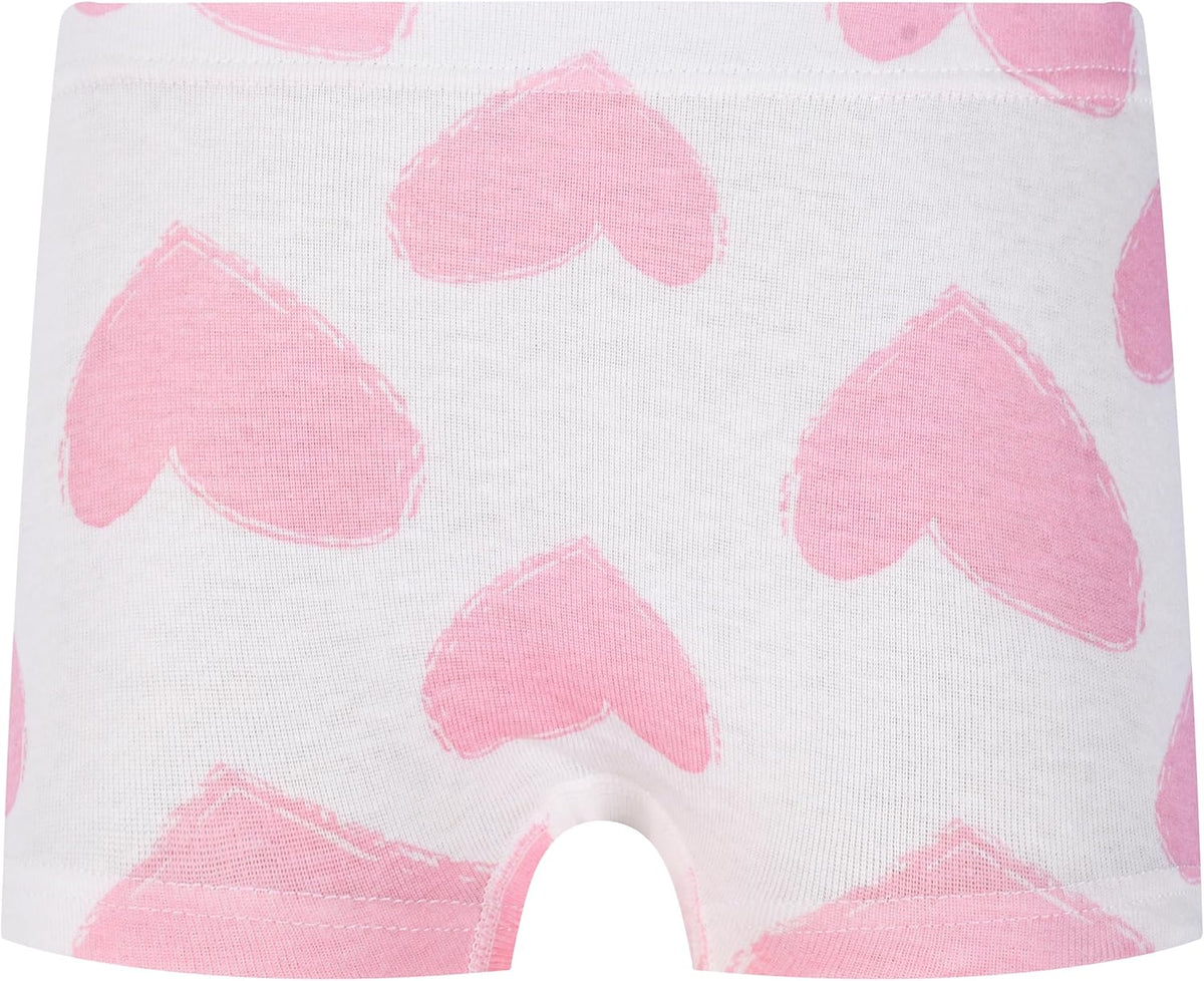 Cczmfeas Girls Hipster Cotton Underwear Boyshort Panties 6 Pack