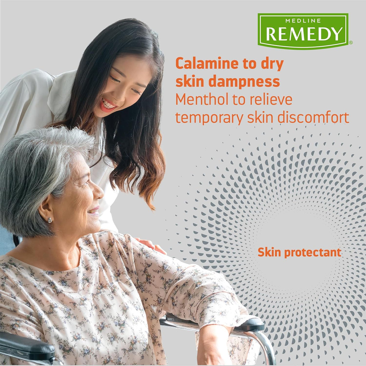 Medline Remedy Specialized Zinc Oxide Paste with Menthol (4 oz Tube), Unscented, Calamine