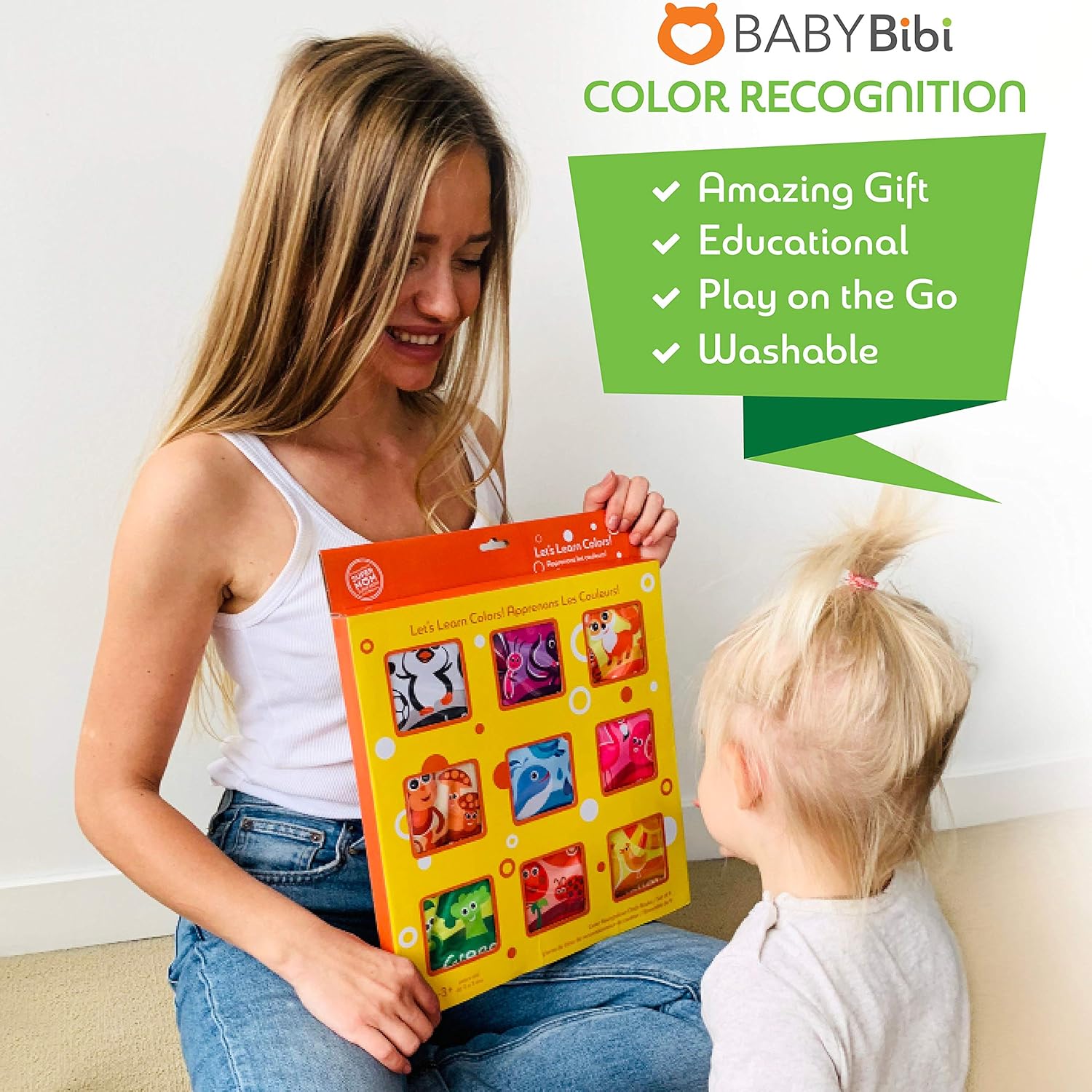 Cloth Books for Babies (Set of 9) - Color Recognition Series. Soft Books for Babies. Touch and Feel