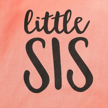 AMAWMW Newborn Baby Girl Little Sister Sleeper Gown Stripe Long Sleeve Nightgown Pajamas Gifts