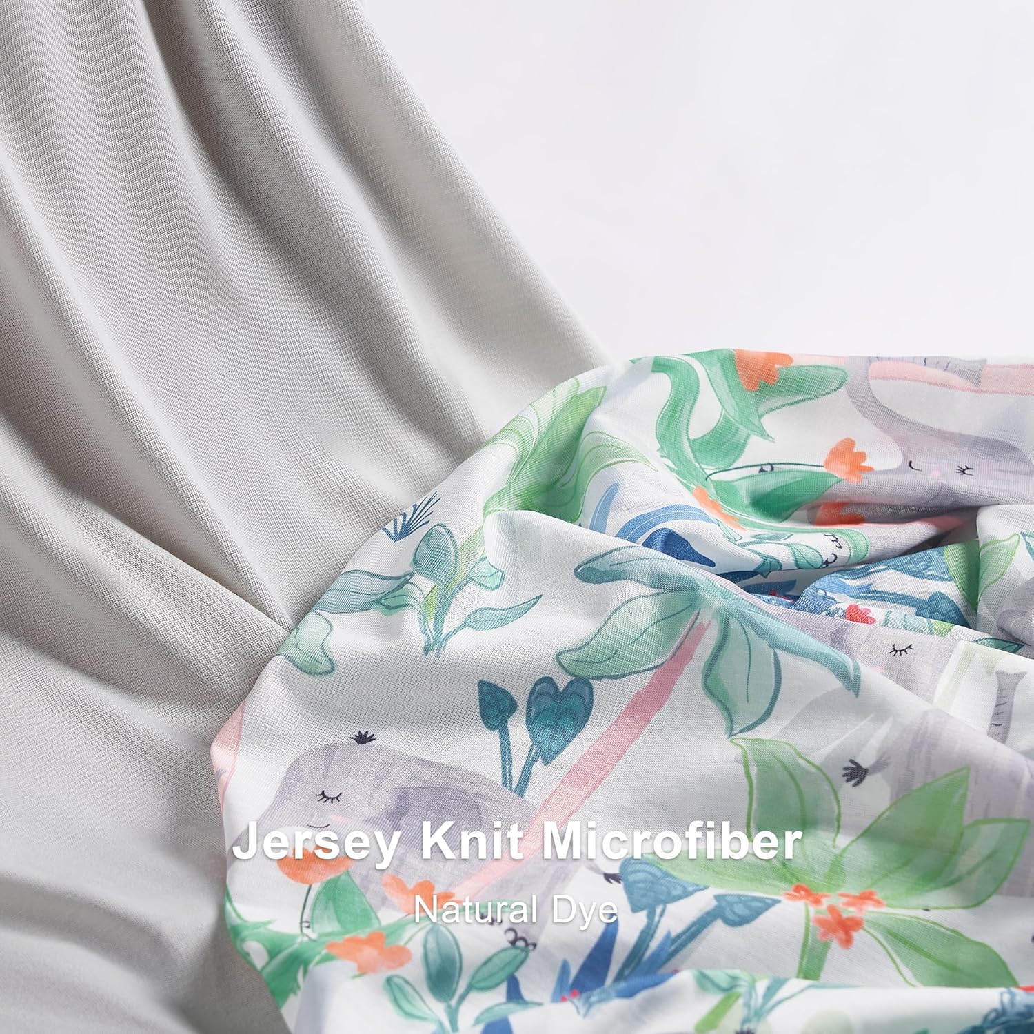 TILLYOU Baby Changing Pad Cover, Changing Table Cover for Girls Boys, Ultra Soft Breathable, 2 Pack