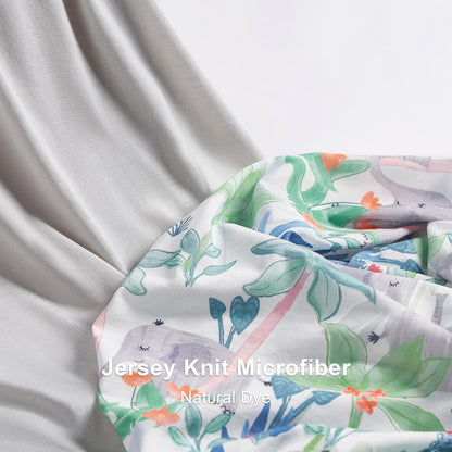 TILLYOU Baby Changing Pad Cover, Changing Table Cover for Girls Boys, Ultra Soft Breathable, 2 Pack
