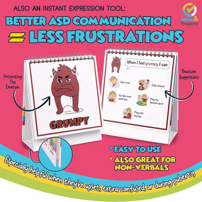 Kids Emotions & Social Life Skills Autistic Children Set ASD Child Boys Girl Teen Learning