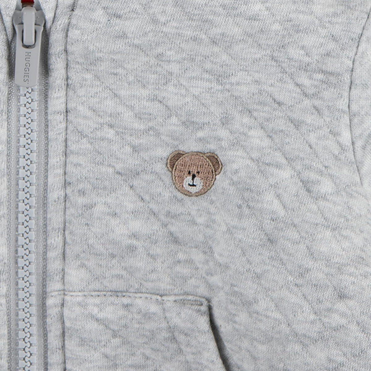 Huggies Baby Fleece Lined Zip Up Hooded Jacket