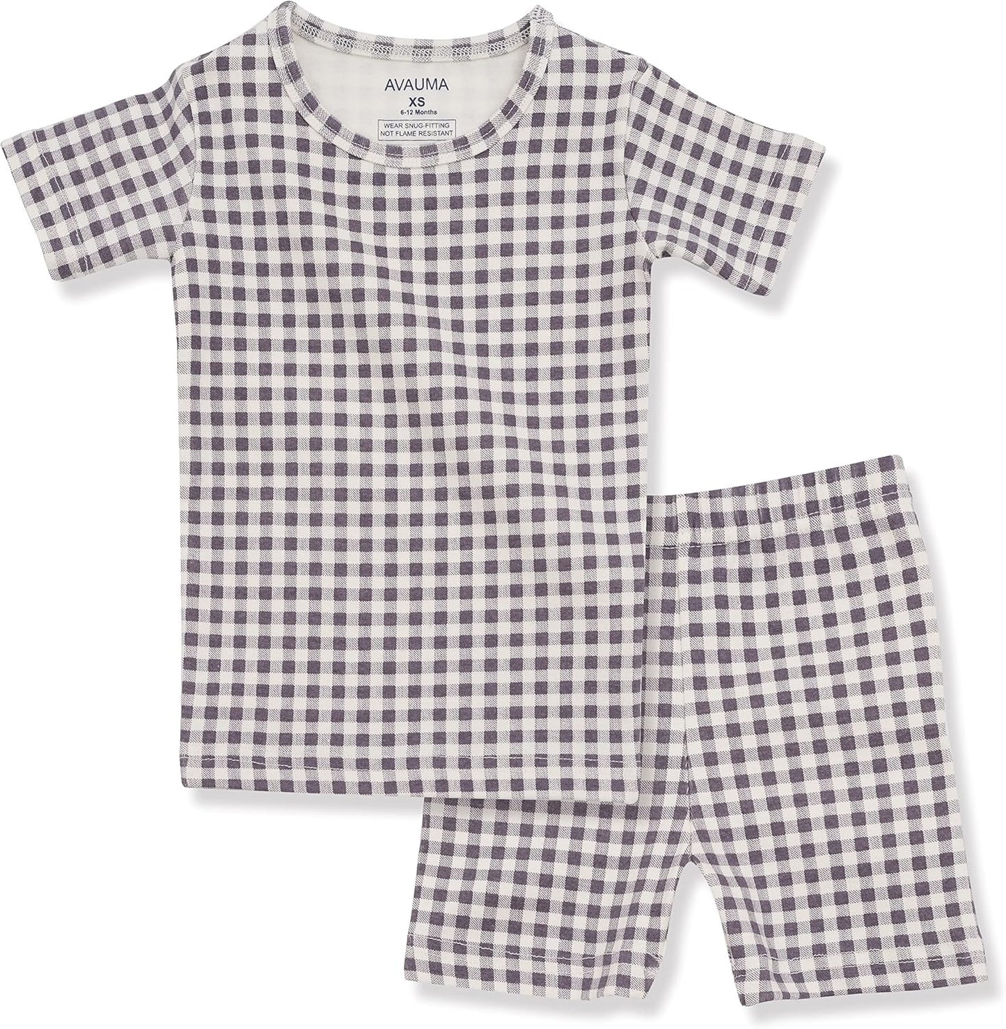 AVAUMA Baby Boys Girls Pajama Set 6M-7T Kids Cute Toddler Snug fit Pattern Design Pjs Cotton