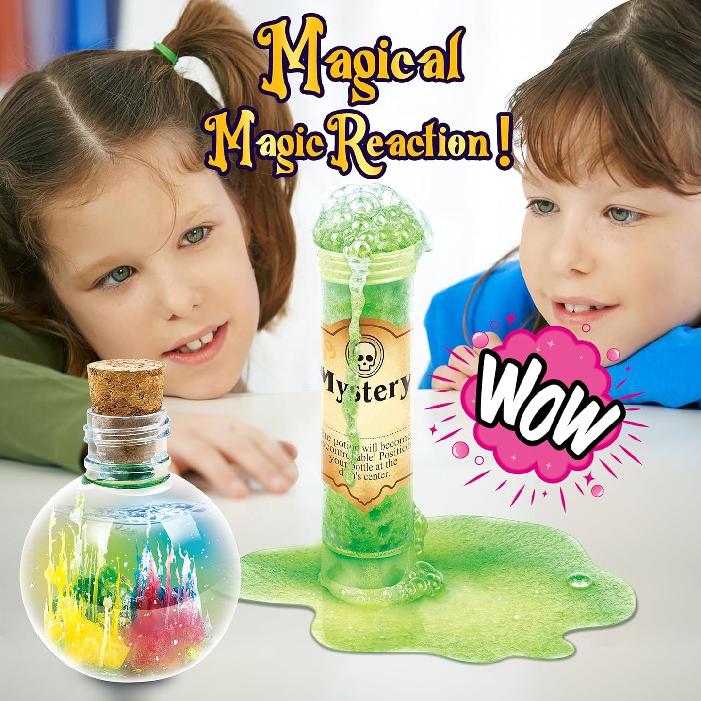 Fairy Magic Kit for Kids with 22PCS Potion Bottles, Potions Making Craft Kit - Gift for Christmas