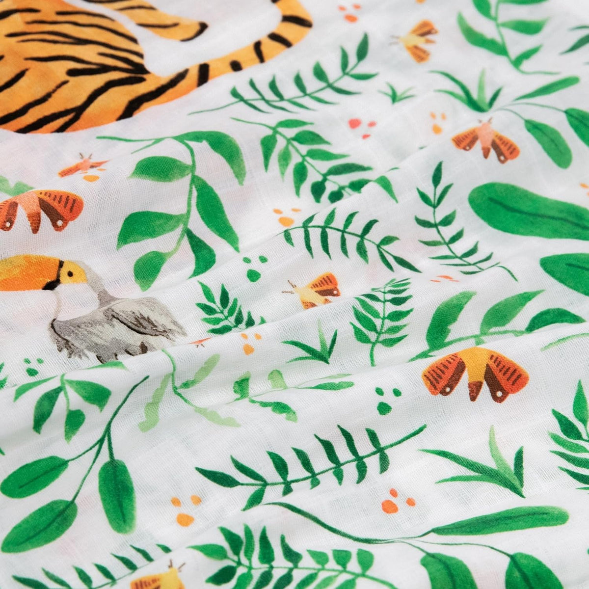Little Unicorn Standard Pillowcase 2 Pack | Super Soft & Breathable Muslin Fabric | Snug Envelope
