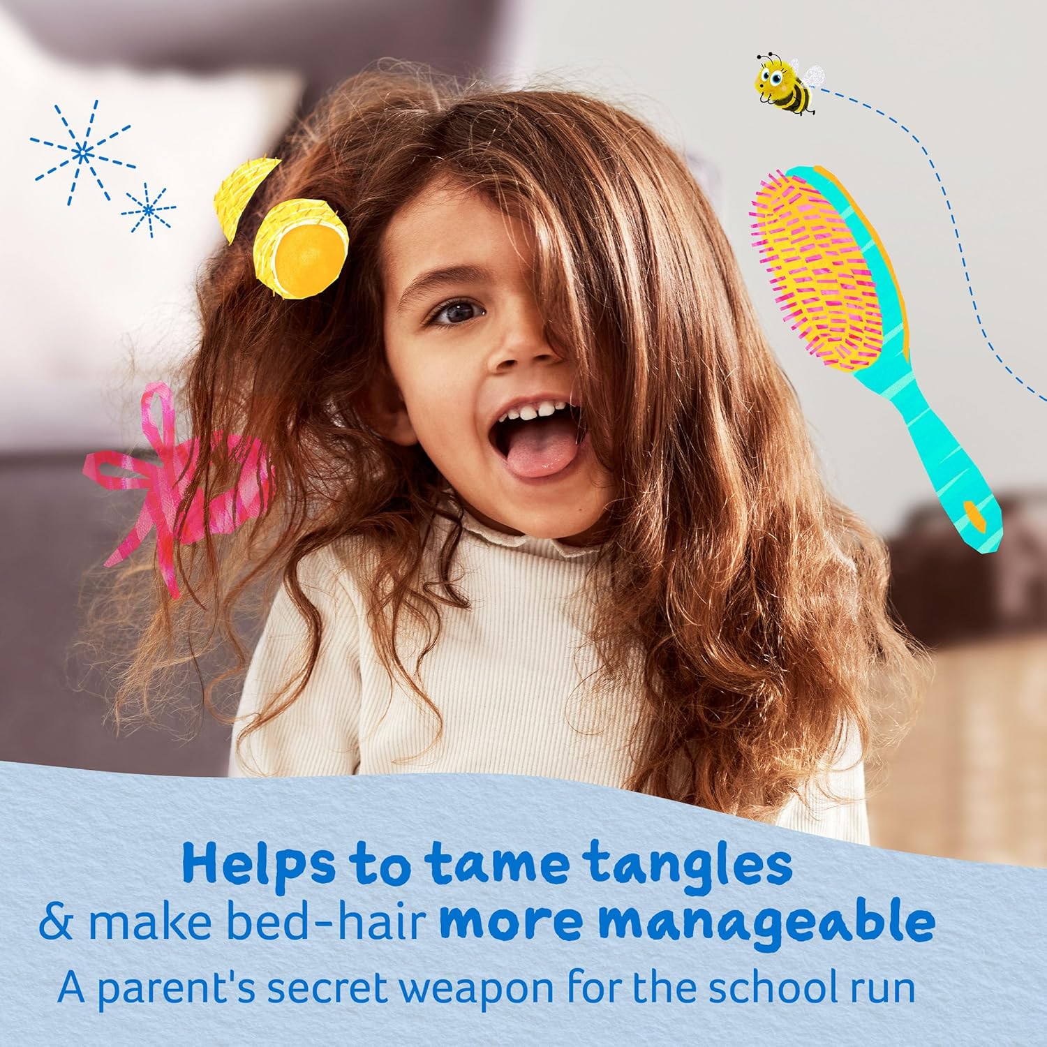Childs Farm, Kids Hair Detangler, Grapefruit & Organic Tea Tree, Suitable for Dry, Sensitive &