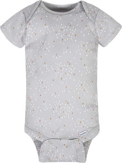 Gerber Baby 8-Pack Short Sleeve Onesie Bodysuits