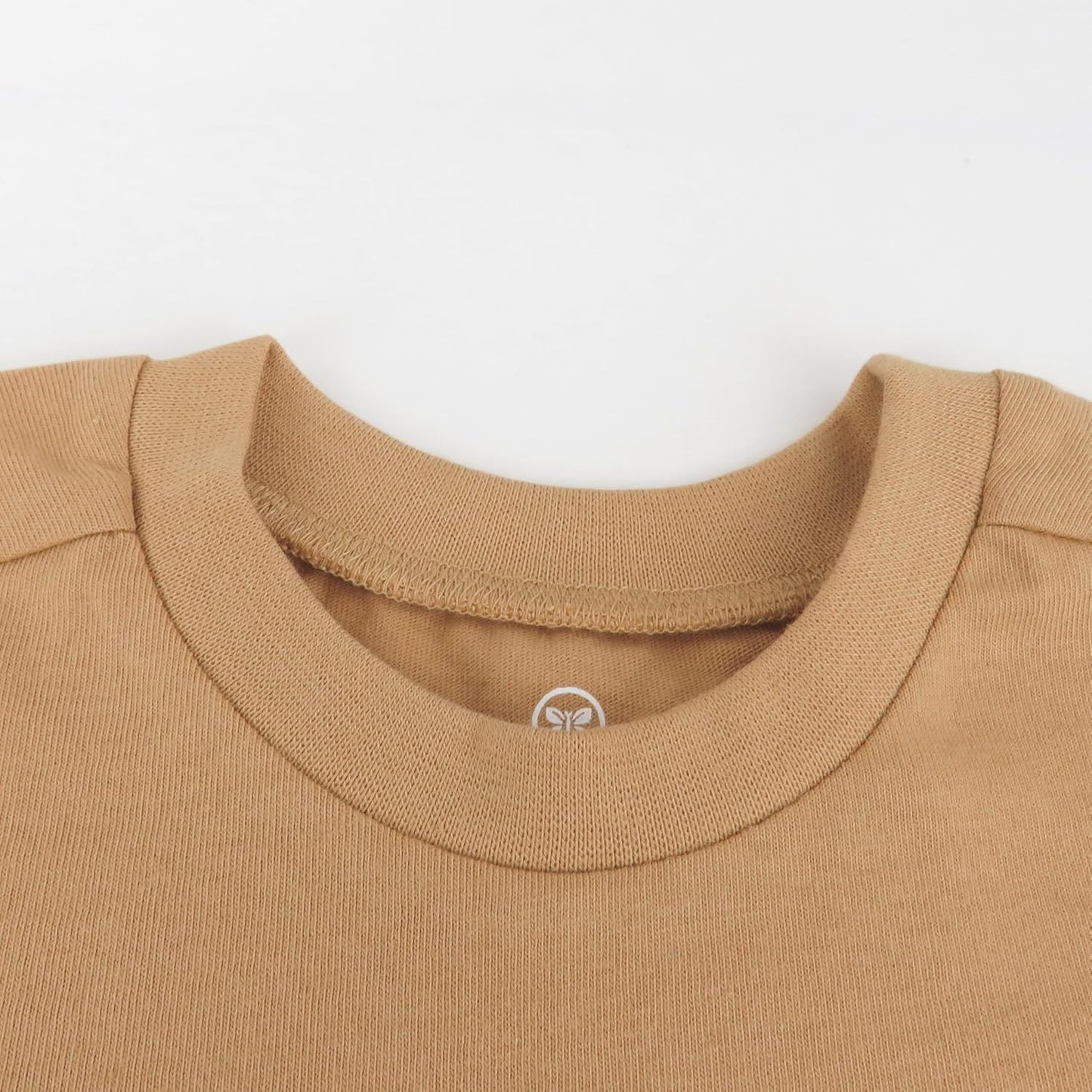 HonestBaby 5-Pack Short Sleeve T-Shirts 100% Organic Cotton Baby, Toddler, Little Kid, Boy, Girl