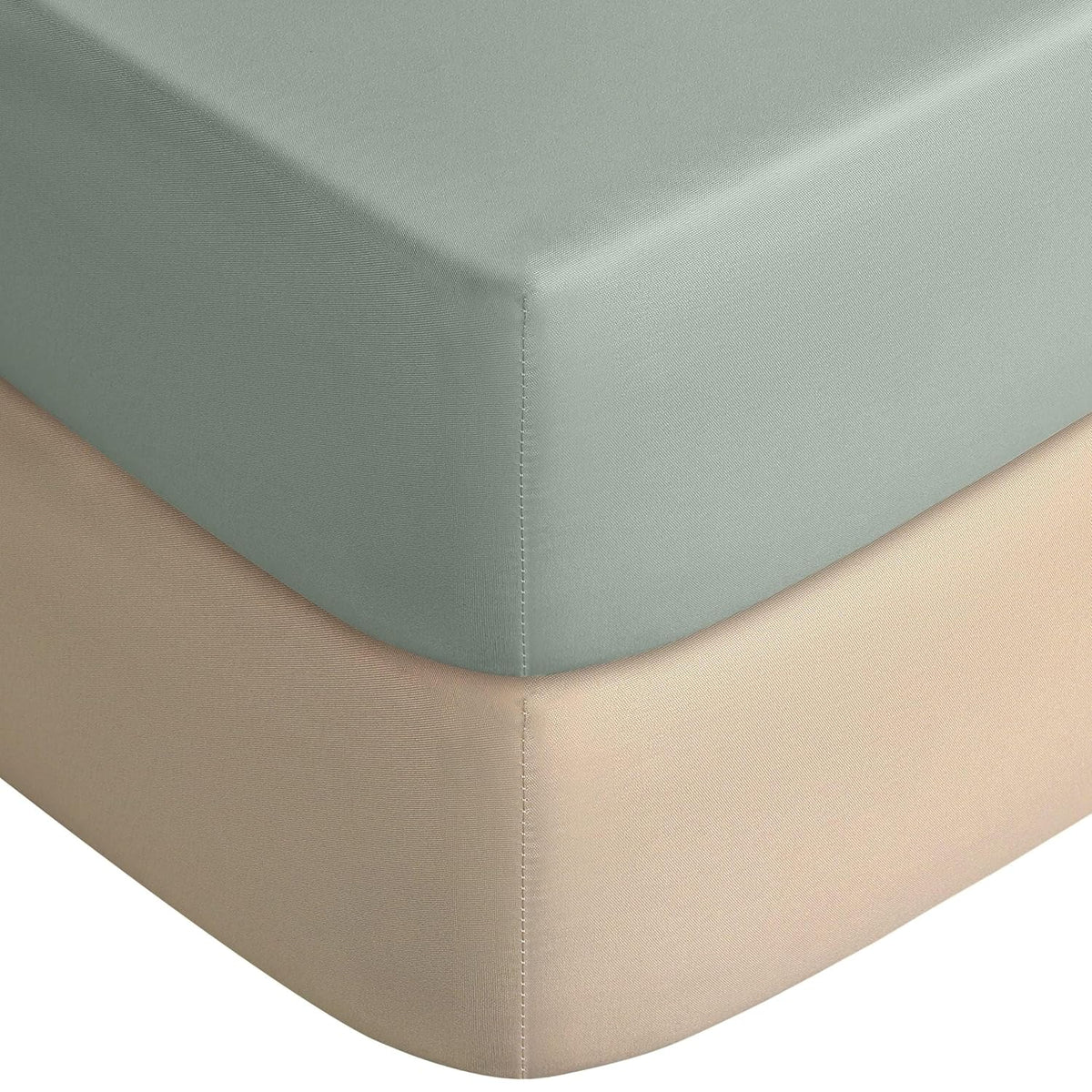 Yoofoss Pack and Play Sheets Fitted, Mini Crib Sheets 2-Pack for Pack N Play Mattress, Stretchy