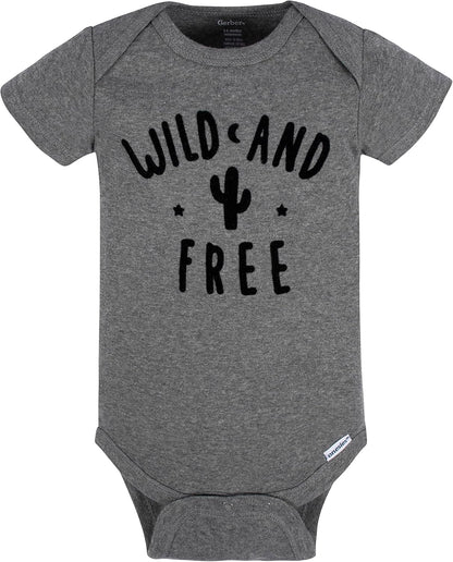 Gerber Baby 8-Pack Short Sleeve Onesie Bodysuits