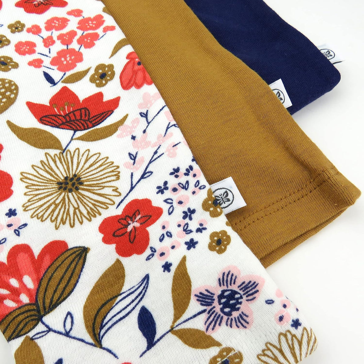 HonestBaby Multipack Harem Pants Roomy Fit Pull on Bottoms 100% Organic Cotton for Infant Baby