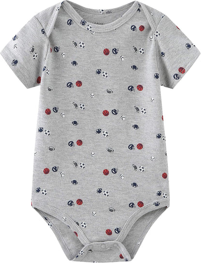Baby Layette Set Baby Boys' 9-Piece Bodysuits Pants Set Toddler Girl Boy Unisex Baby Gift Sets