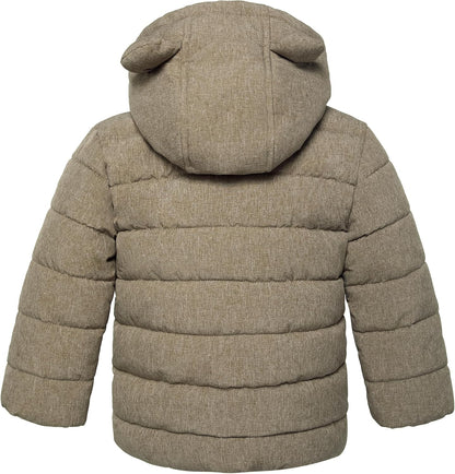 Rokka&Rolla Baby Boys' Water-Resistant Fleece Lined Puffer Jacket Winter Coat for Newborn Infant