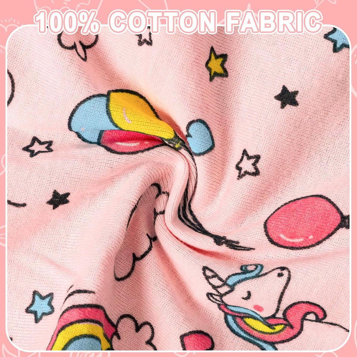 Tphon Little Girls Underwear Toddler Underwear Girls Panties Big Kids Undies Soft 100% Cotton