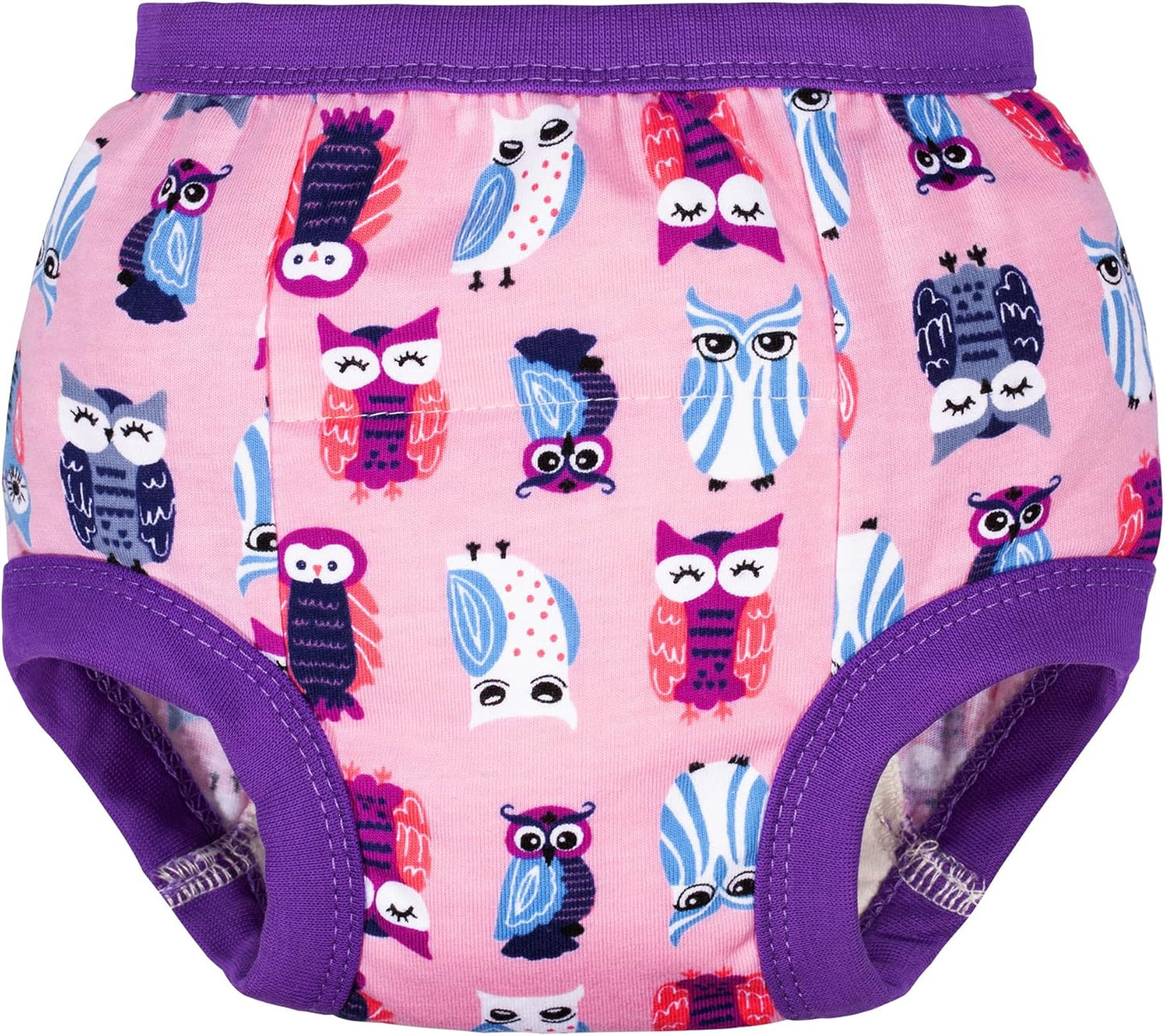 BIG ELEPHANT Potty Training Underwear - 10 Pack, 100% Cotton Absorbent Unisex Toddler Pee Pants for