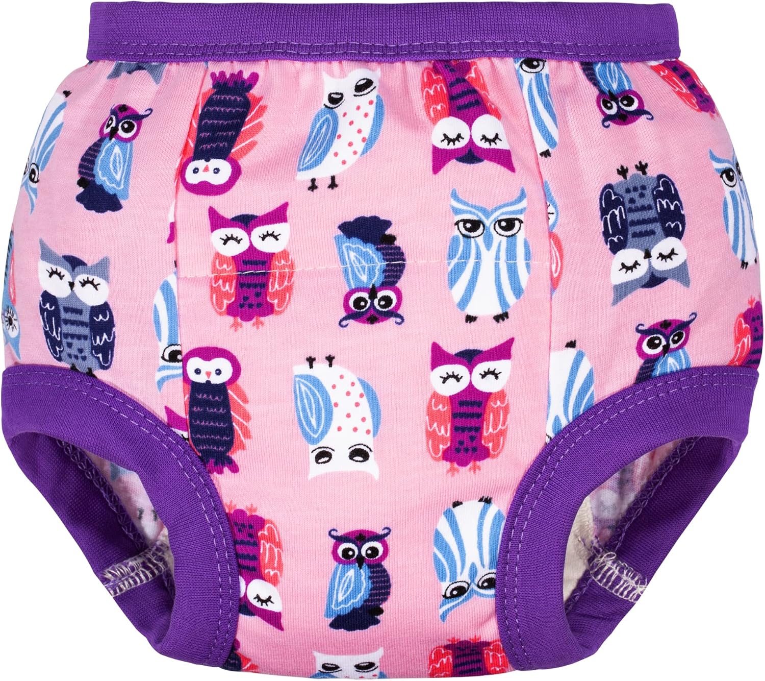 BIG ELEPHANT Potty Training Underwear - 10 Pack, 100% Cotton Absorbent Unisex Toddler Pee Pants for