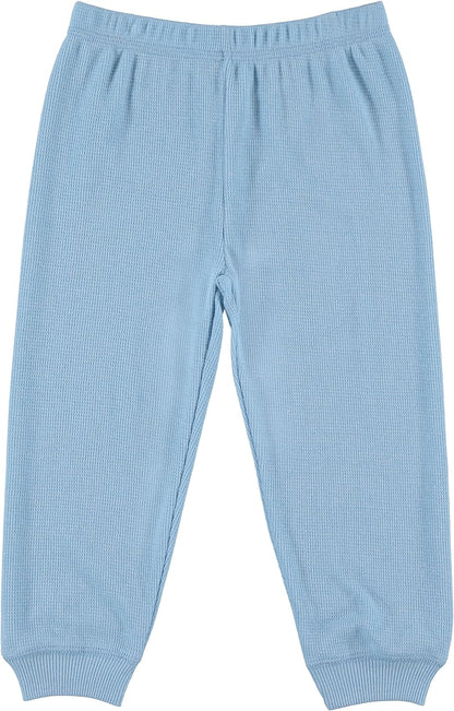 Cudlie 5-Pack Baby/Toddler Boys Jogger Pants - Lightweight Tapered Sweatpants - Lounge Jogger for