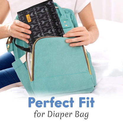 Kopi Baby Portable Diaper Changing Pad - Baby Changing Pad & Diaper Changer Travel Bag, Smart