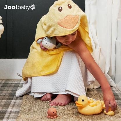 Jool Baby 12-Piece Bath Toy Gift Set with Bath Toy Storage Organizer