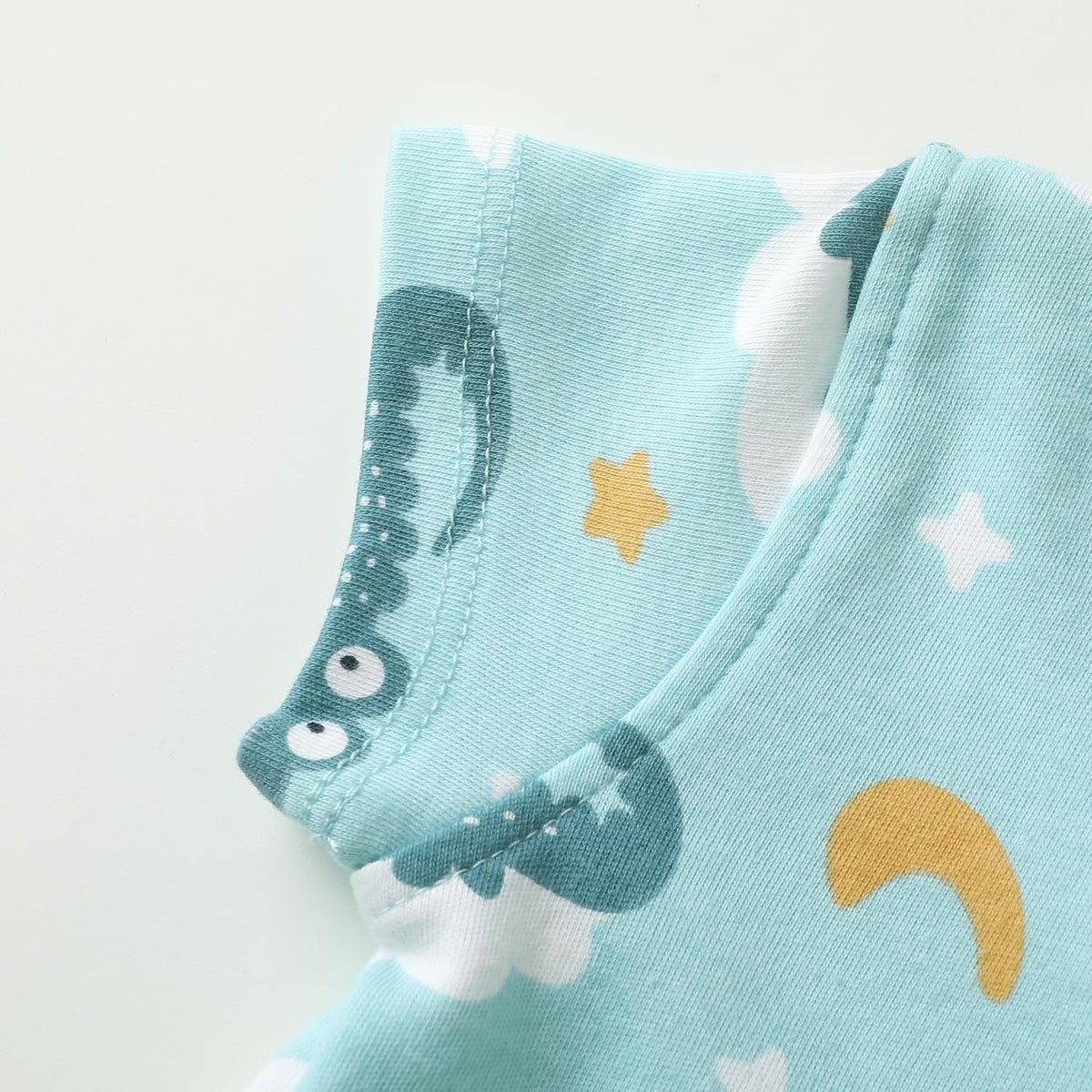 Owlivia Baby Boy Romper, Unisex Short-sleeve Summer Outfit, 100% Organic Cotton Girl One-Piece