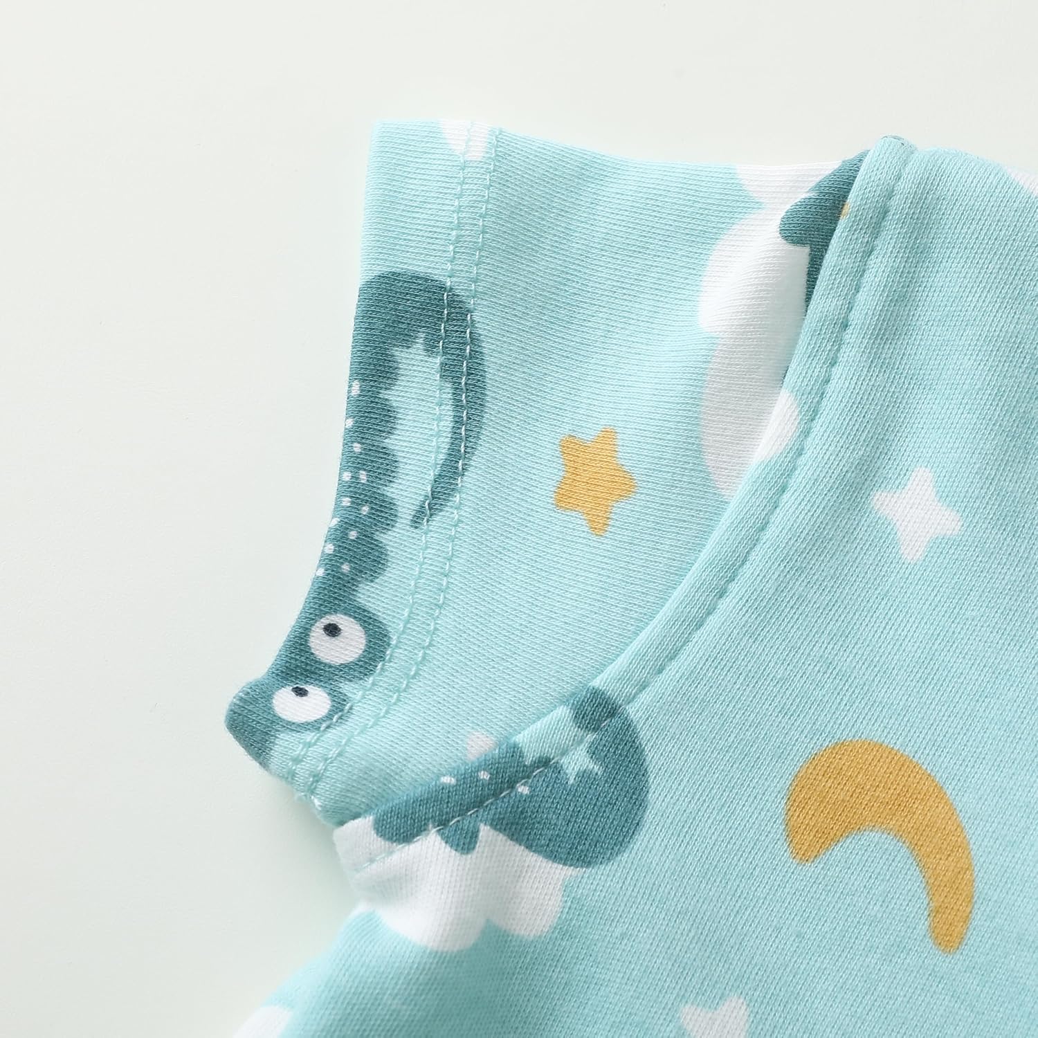 Owlivia Baby Boy Romper, Unisex Short-sleeve Summer Outfit, 100% Organic Cotton Girl One-Piece