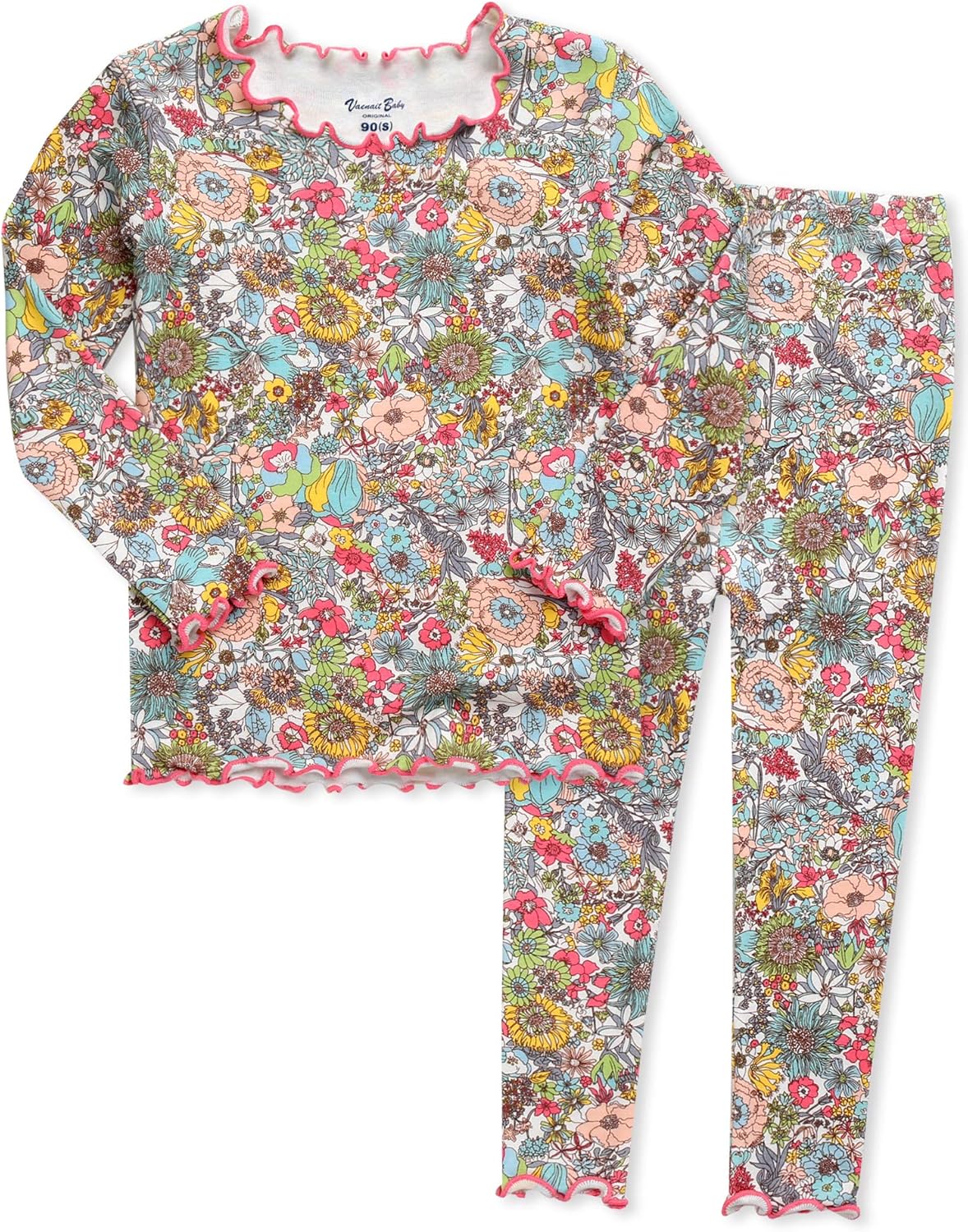 VAENAIT BABY 6M-12Y Kids Unisex Girls & Boys Soft Comfy Modal Tencel Sleepwear Pajamas 2pcs or 4pcs