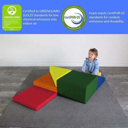 Factory Direct Partners 12366-AS SoftScape Playtime Corkscrew Climber for Infants and Toddlers