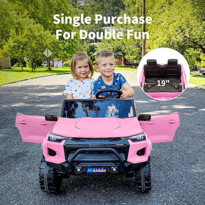 24V 10Ah Ride on Toy for Big Kids, 4WD 2 Seater Electric SUV Kids Car to Drive w/Remote Control