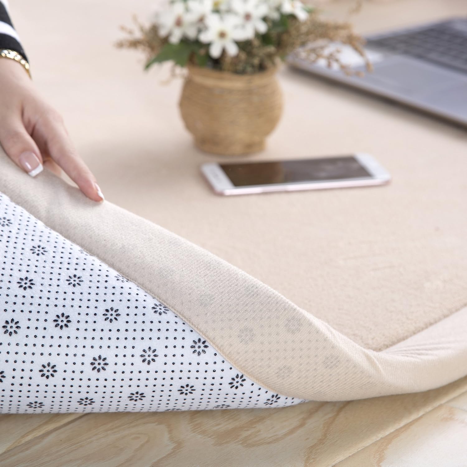 V-mix Baby Play Mat Nursey Decor Area Rug 1.18" Thick Hypebeast Rug Non Slip Rug Pads Large Area