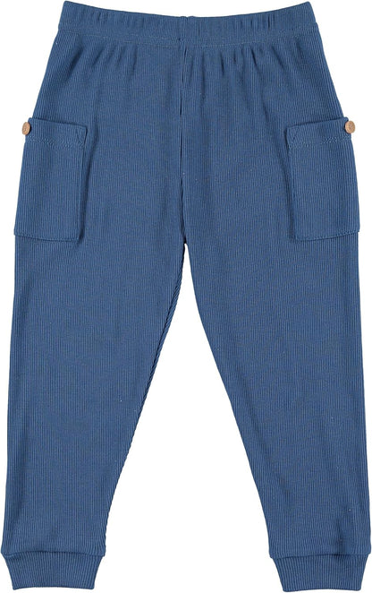 Cudlie 5-Pack Baby/Toddler Boys Jogger Pants - Lightweight Tapered Sweatpants - Lounge Jogger for