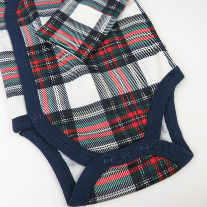 HonestBaby unisex-baby 3-pack Long Sleeve Side-snap Kimono Bodysuits Organic Cotton for Infant Baby