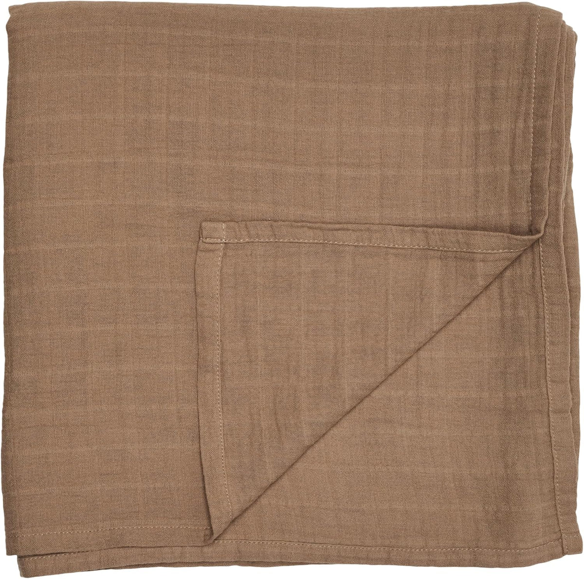 Swaddle - 100% Organic Cotton - Muslin Swaddle Blankets for Newborn, 47" x 47" (Natural)